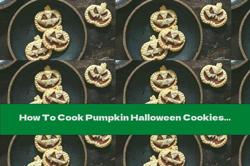 How To Cook Pumpkin Halloween Cookies - Recipe