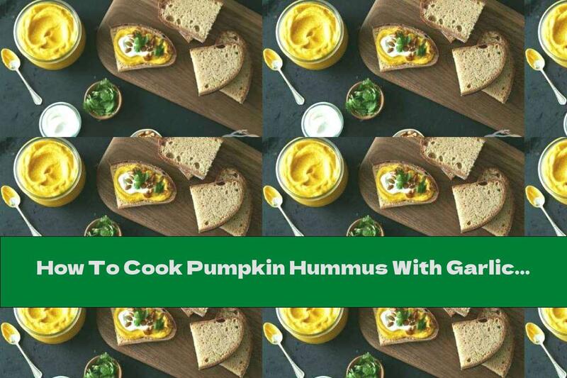 How To Cook Pumpkin Hummus With Garlic - Recipe