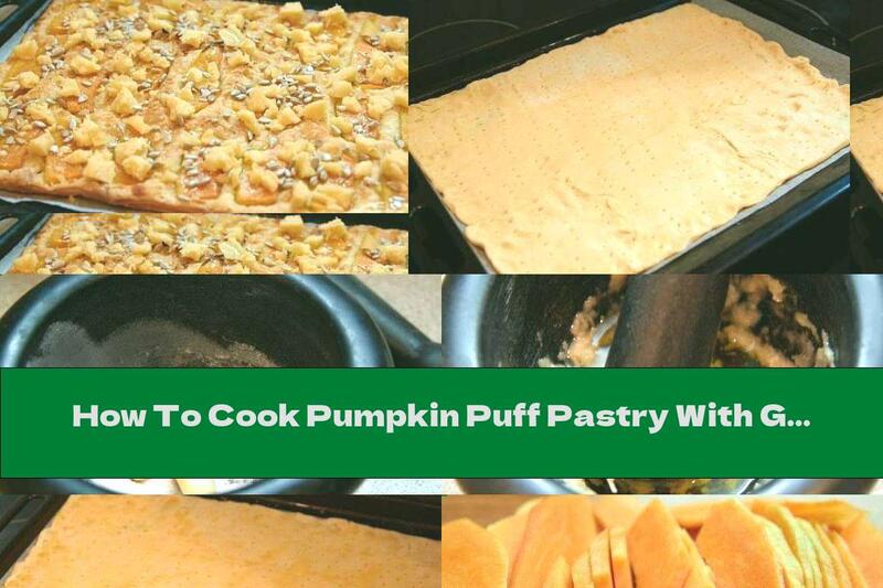 How To Cook Pumpkin Puff Pastry With Garlic And Cheese - Recipe