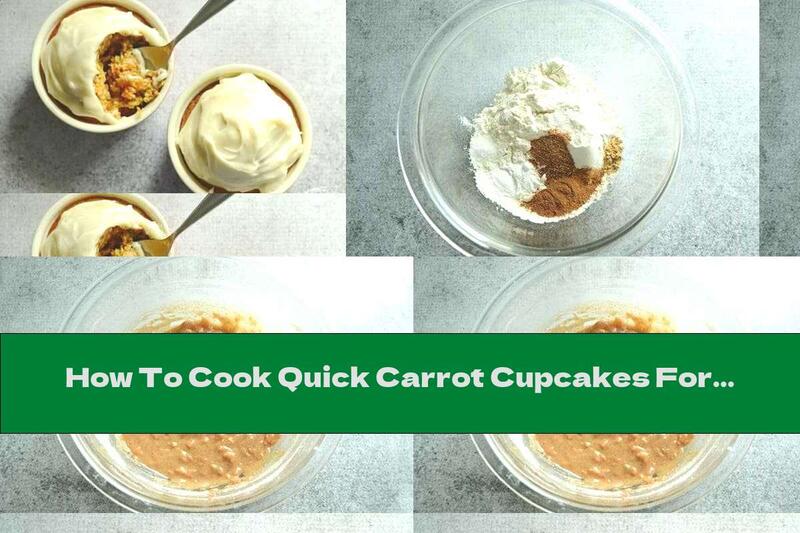 How To Cook Quick Carrot Cupcakes For Two - Recipe