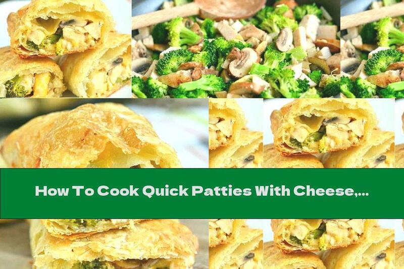 How To Cook Quick Patties With Cheese, Broccoli And Chicken - Recipe