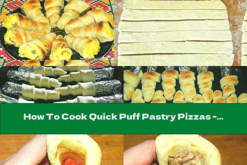 How To Cook Quick Puff Pastry Pizzas - Recipe