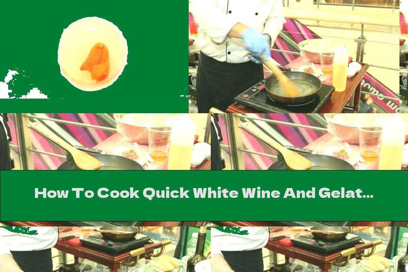 How To Cook Quick White Wine And Gelatin Candies - Recipe