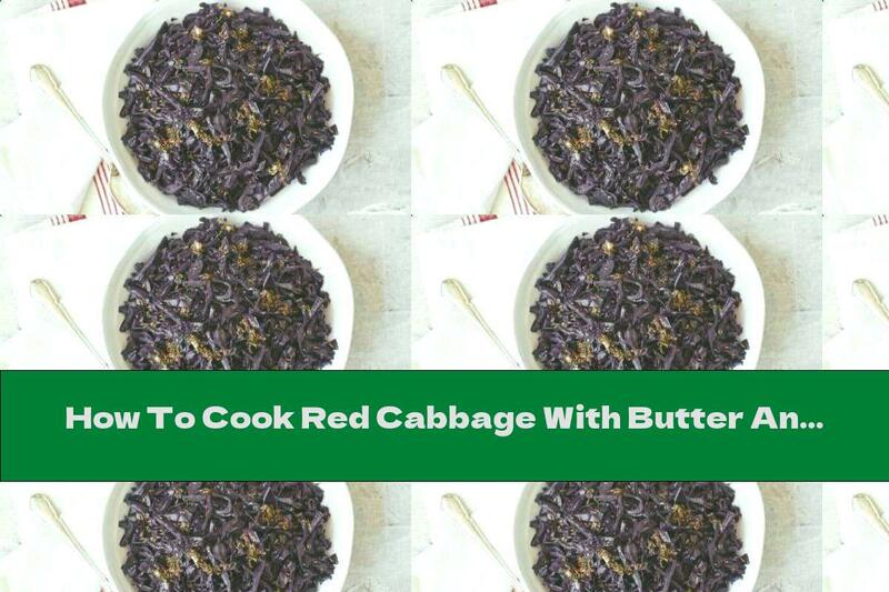 How To Cook Red Cabbage With Butter And Thyme - Recipe