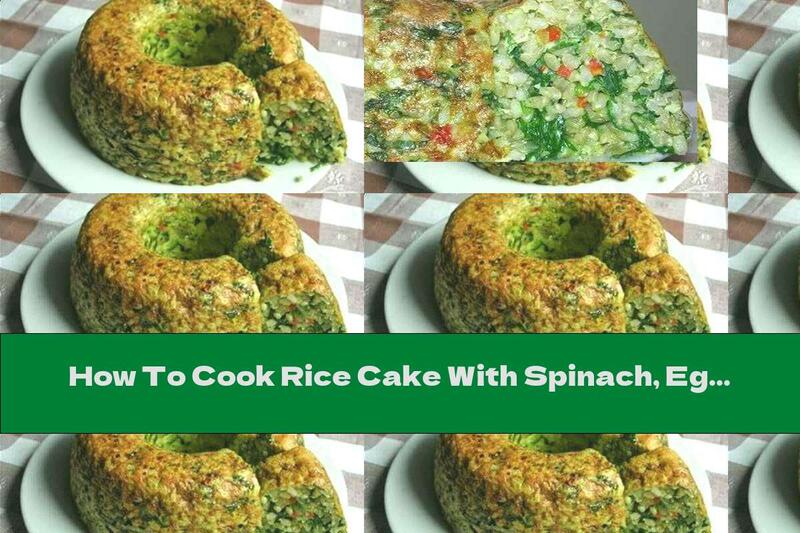 How To Cook Rice Cake With Spinach, Eggs And Cheese - Recipe