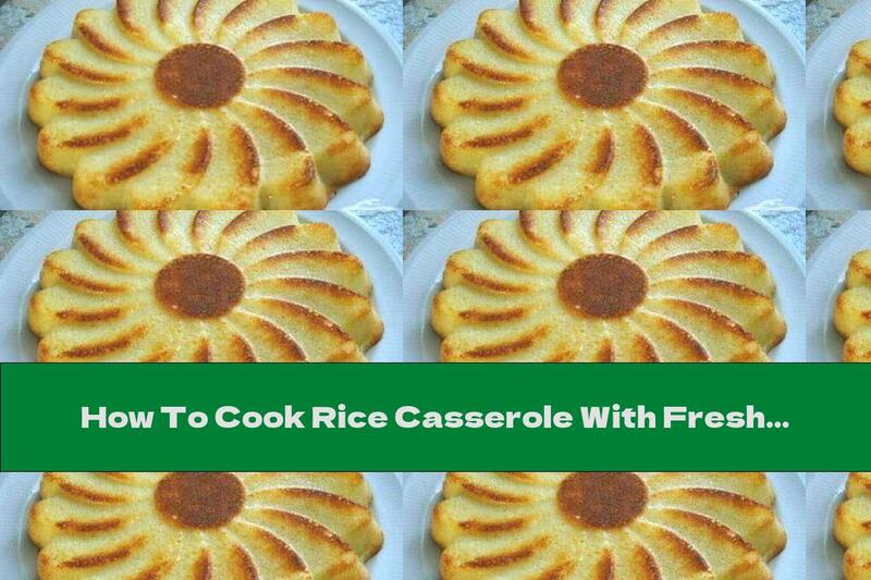 How To Cook Rice Casserole With Fresh Milk, Carrots And Apples - Recipe