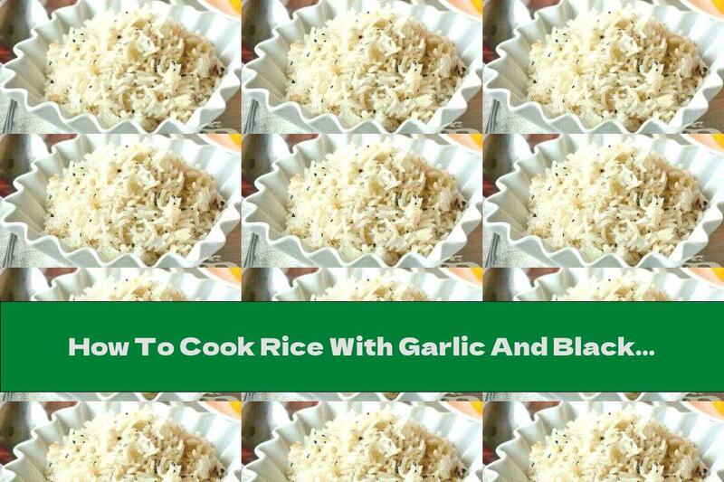 How To Cook Rice With Garlic And Black Sesame - Recipe