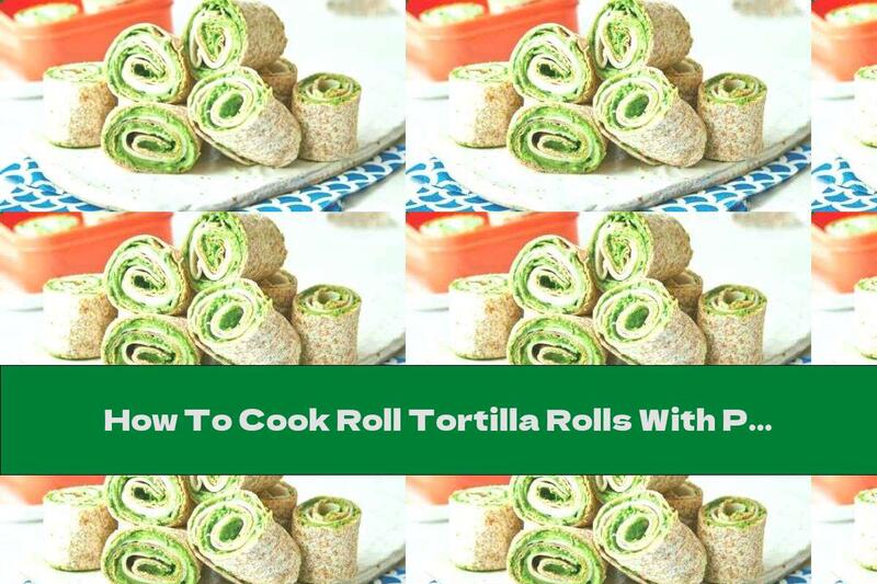 How To Cook Roll Tortilla Rolls With Pea And Cheese Dip - Recipe