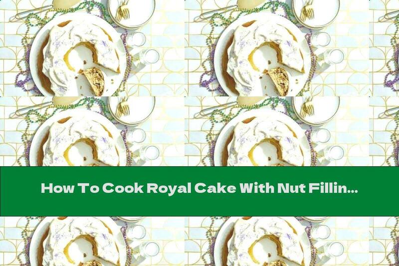 How To Cook Royal Cake With Nut Filling And Cream Cheese Glaze - Recipe