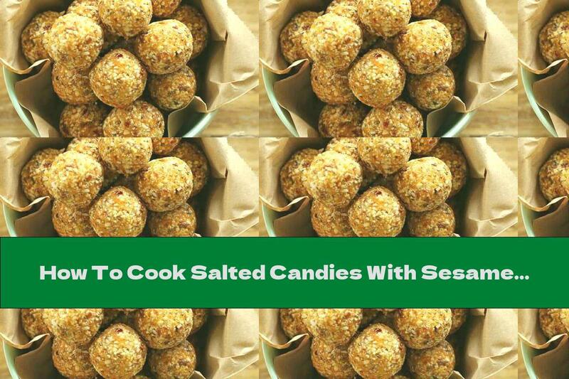 How To Cook Salted Candies With Sesame, Bacon And Cheese - Recipe
