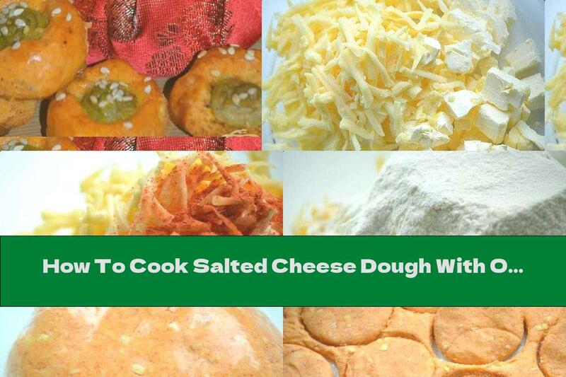 How To Cook Salted Cheese Dough With Olives And Sesame - Recipe