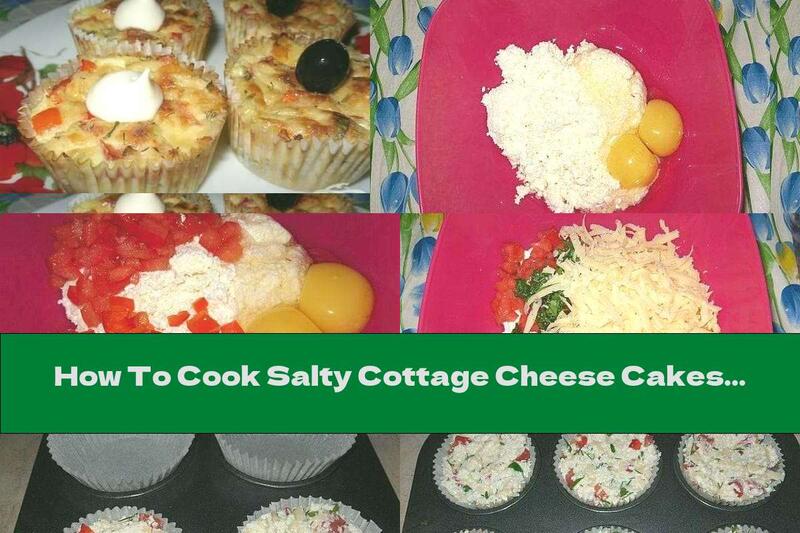 How To Cook Salty Cottage Cheese Cakes With Yellow Cheese And Tomatoes (without Flour) - Recipe