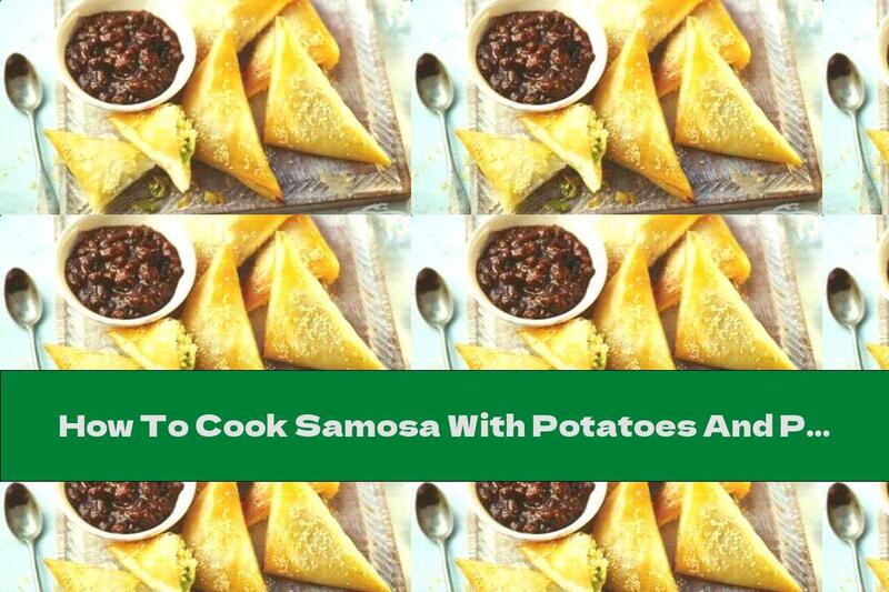 How To Cook Samosa With Potatoes And Peas (Indian Patties) - Recipe