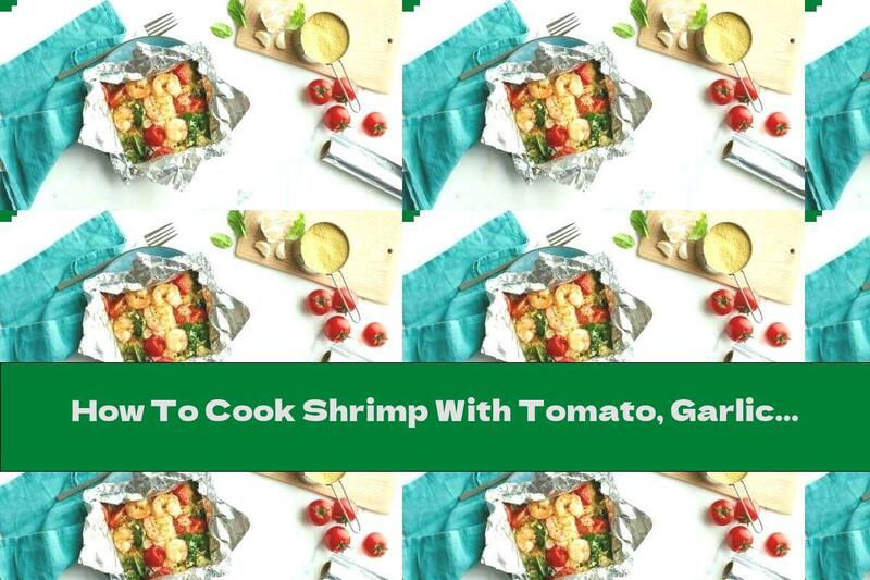 How To Cook Shrimp With Tomato, Garlic And Couscous - Recipe