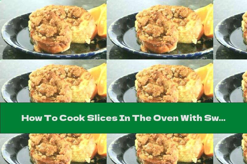 How To Cook Slices In The Oven With Sweet Sprinkles - Recipe