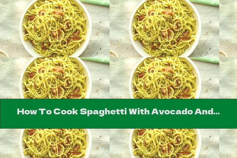 How To Cook Spaghetti With Avocado And Parmesan Sauce - Recipe