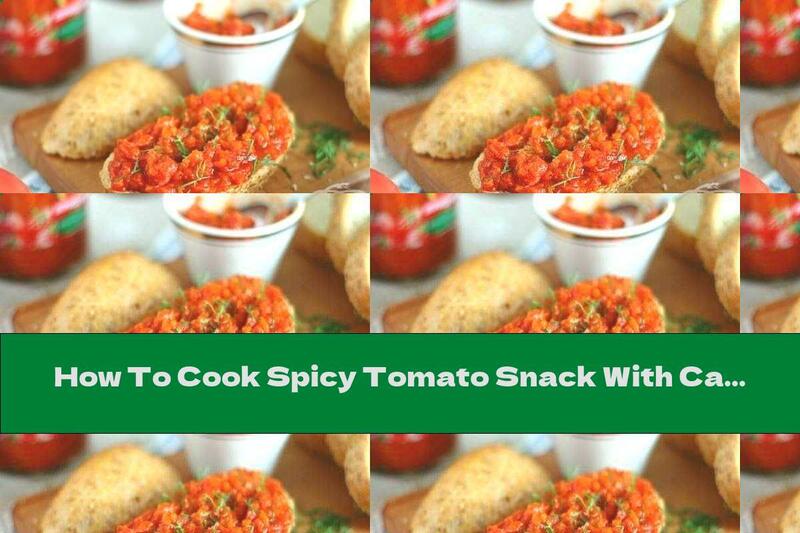 How To Cook Spicy Tomato Snack With Carrots And Peppers - Recipe