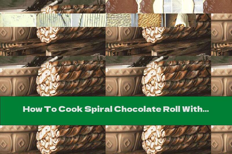 How To Cook Spiral Chocolate Roll With Jam - Recipe