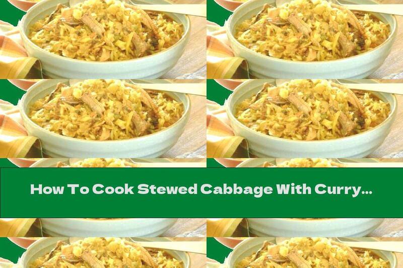 How To Cook Stewed Cabbage With Curry And Sardines - Recipe