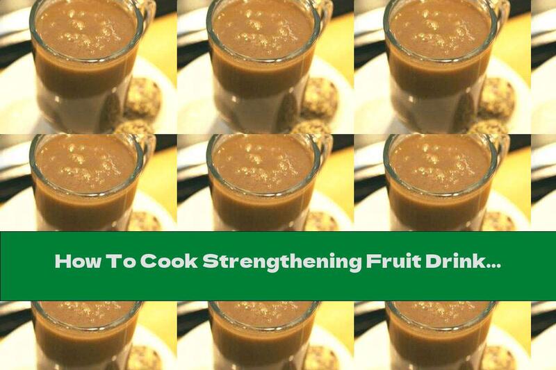 How To Cook Strengthening Fruit Drink With Ginger And Lemon - Recipe
