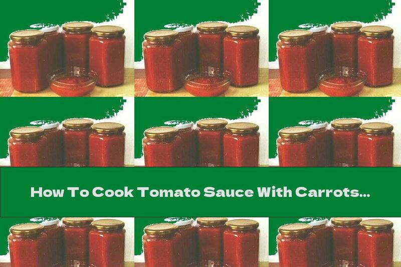 How To Cook Tomato Sauce With Carrots And Apples - Recipe