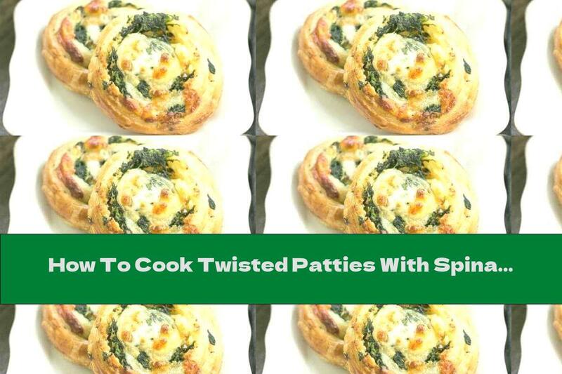 How To Cook Twisted Patties With Spinach, Cheese And Yellow Cheese - Recipe
