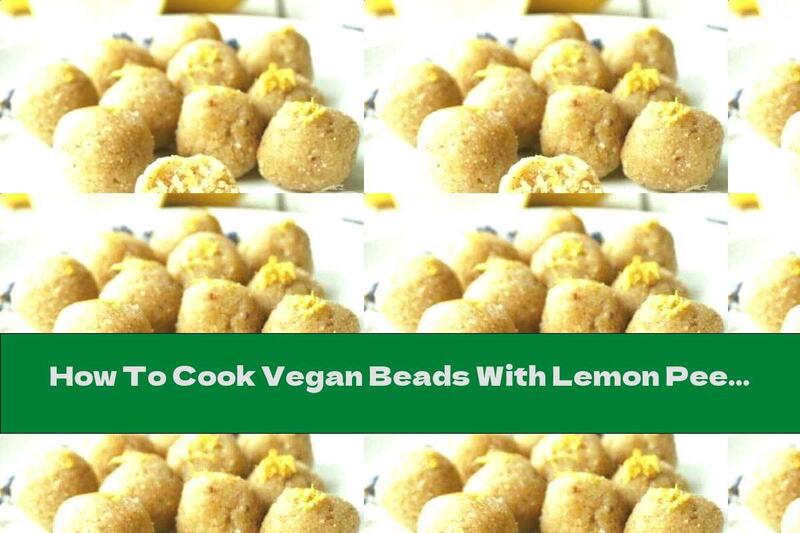 How To Cook Vegan Beads With Lemon Peel And Lavender - Recipe