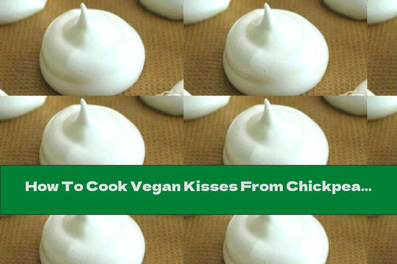 How To Cook Vegan Kisses From Chickpeas - Recipe