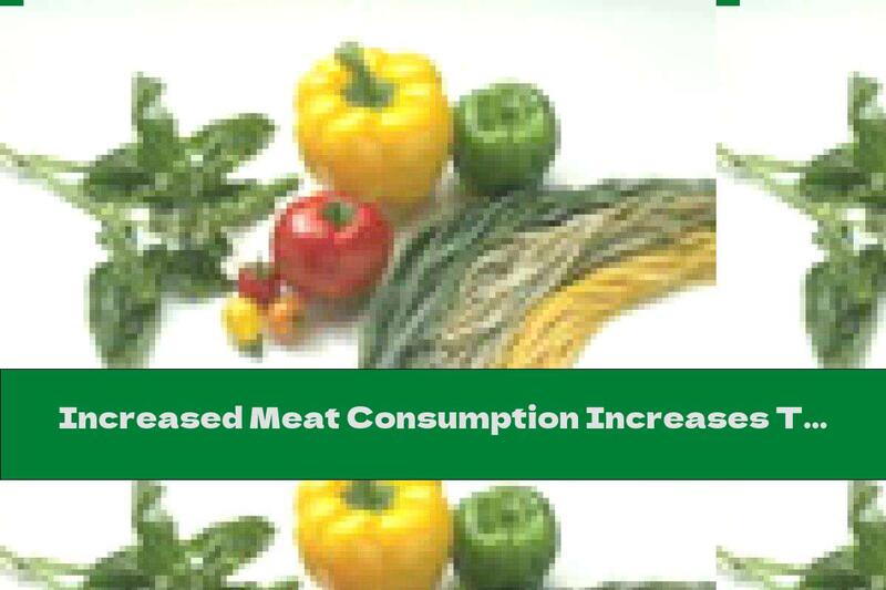 Increased Meat Consumption Increases The Risk Of Thrombosis