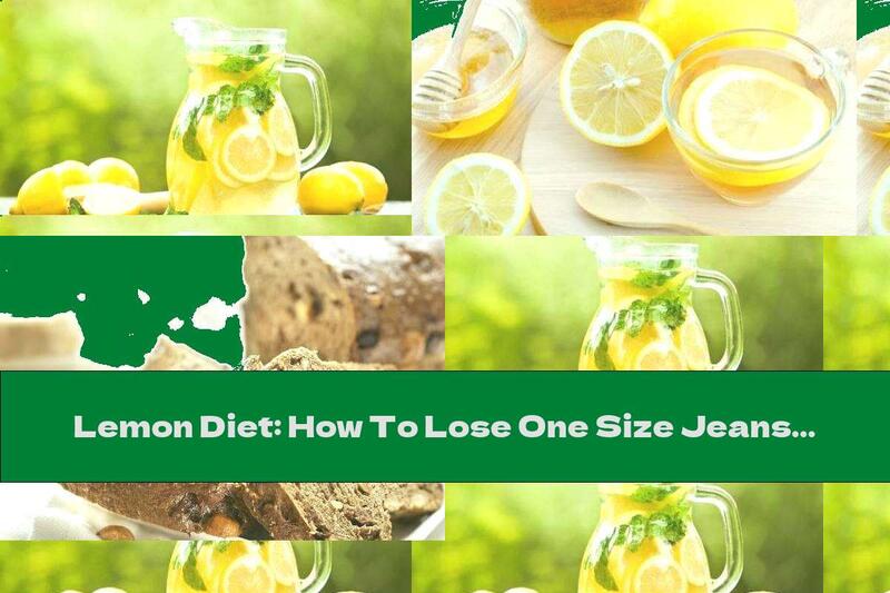 Lemon Diet: How To Lose One Size Jeans In Seven Days