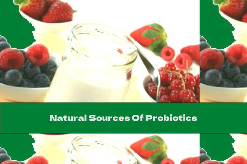 Natural Sources Of Probiotics