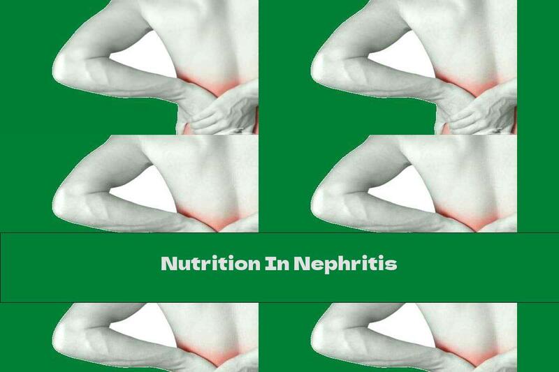 Nutrition In Nephritis
