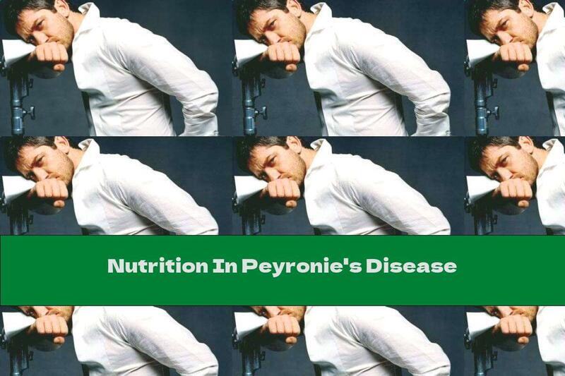 Nutrition In Peyronie's Disease