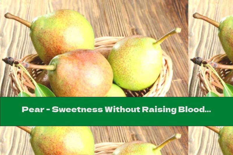 Pear - Sweetness Without Raising Blood Sugar