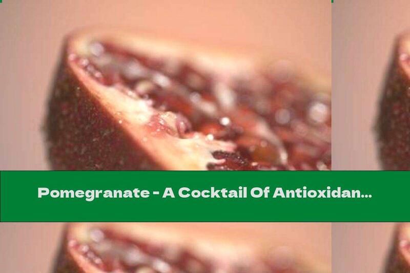 Pomegranate - A Cocktail Of Antioxidants