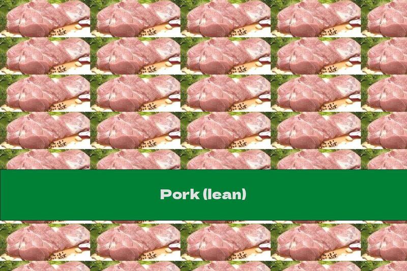 Pork (lean)