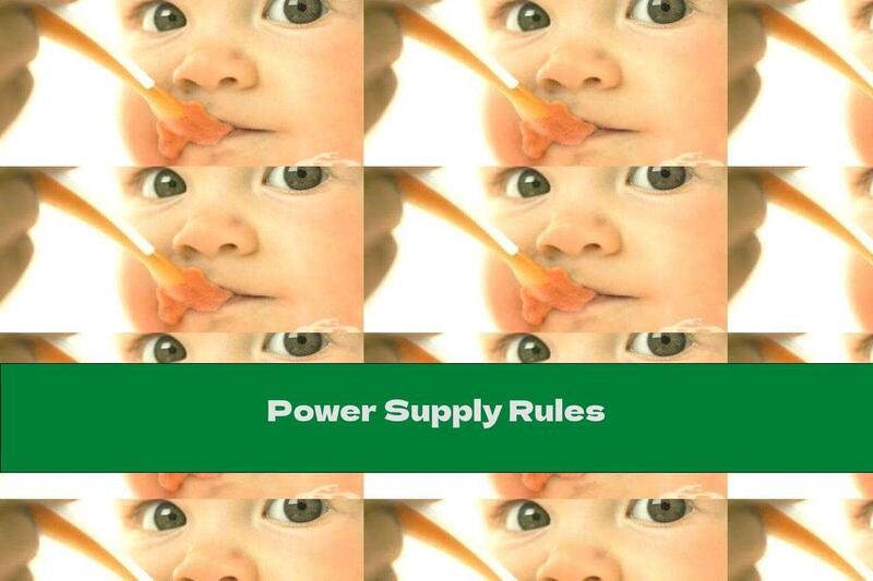 Power Supply Rules