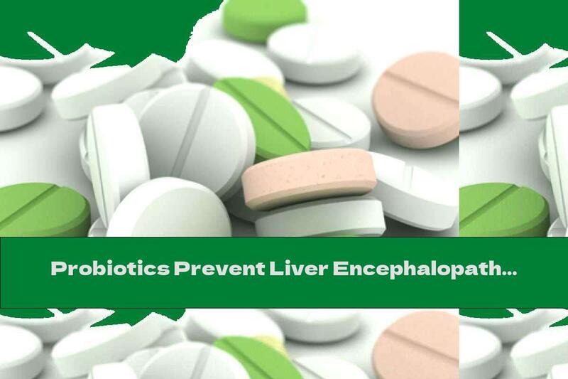 Probiotics Prevent Liver Encephalopathy