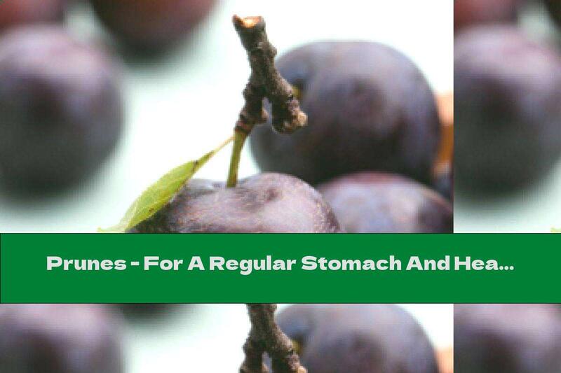 Prunes - For A Regular Stomach And Healthy Eyes
