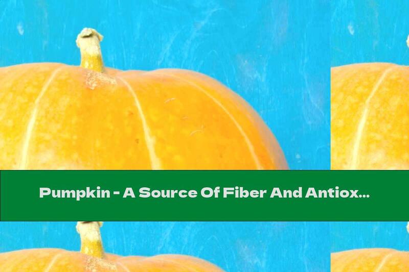 Pumpkin - A Source Of Fiber And Antioxidants