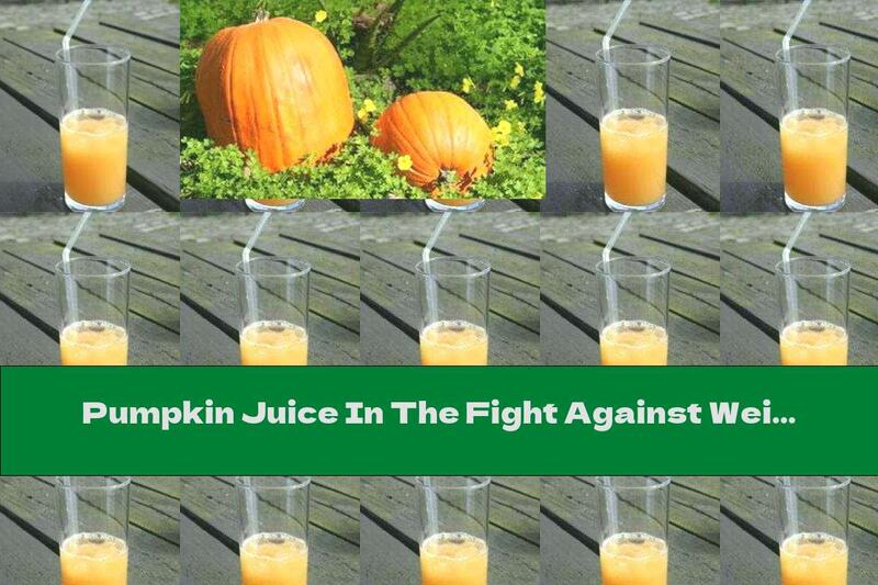 Pumpkin Juice In The Fight Against Weight Gain