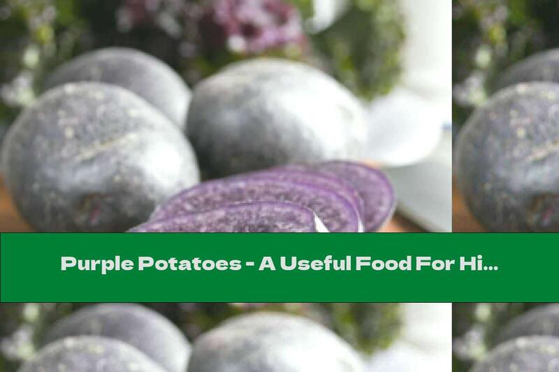 Purple Potatoes - A Useful Food For High Blood Pressure