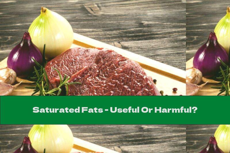 Saturated Fats - Useful Or Harmful?