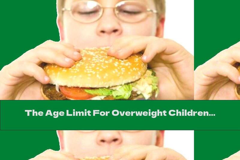 The Age Limit For Overweight Children Is Falling