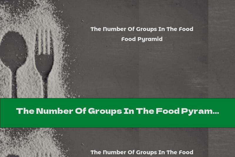 The Number Of Groups In The Food Pyramid