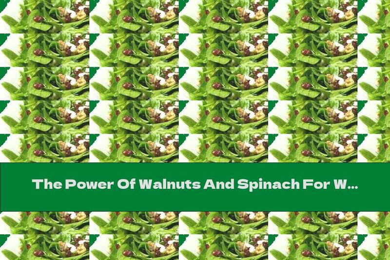 The Power Of Walnuts And Spinach For Weight Loss