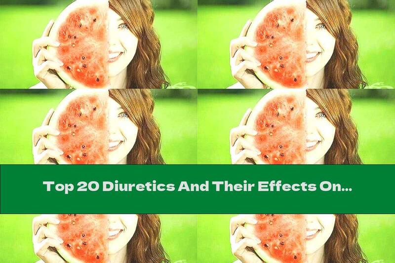 Top 20 Diuretics And Their Effects On The Body - Part 1