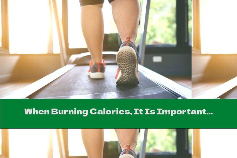 When Burning Calories, It Is Important Which Source Is Limited