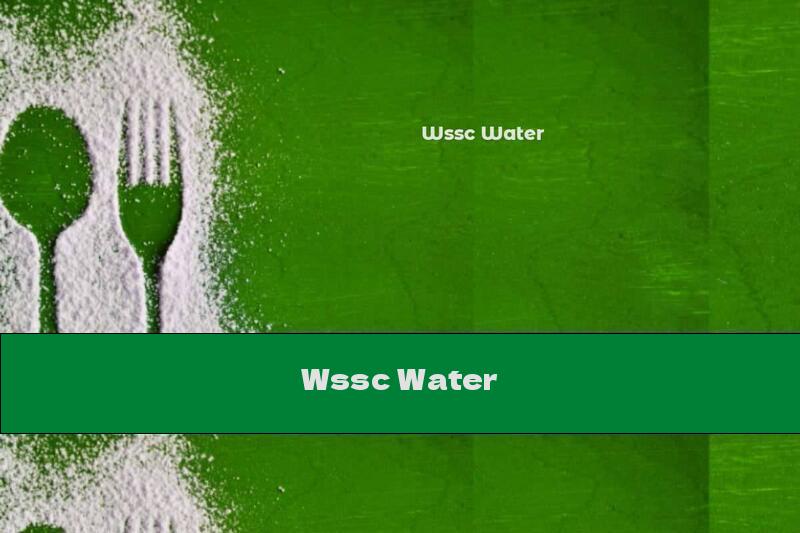 Wssc Water
