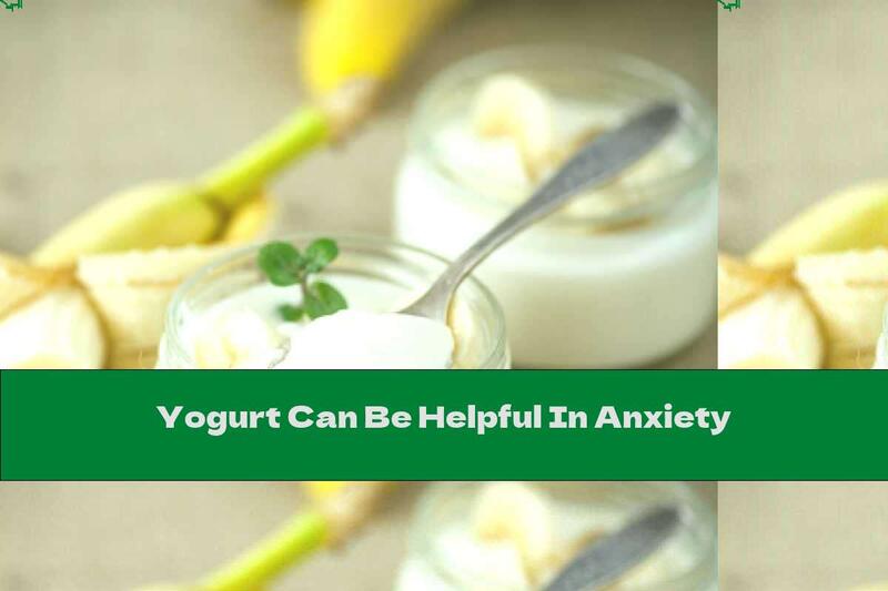 Yogurt Can Be Helpful In Anxiety